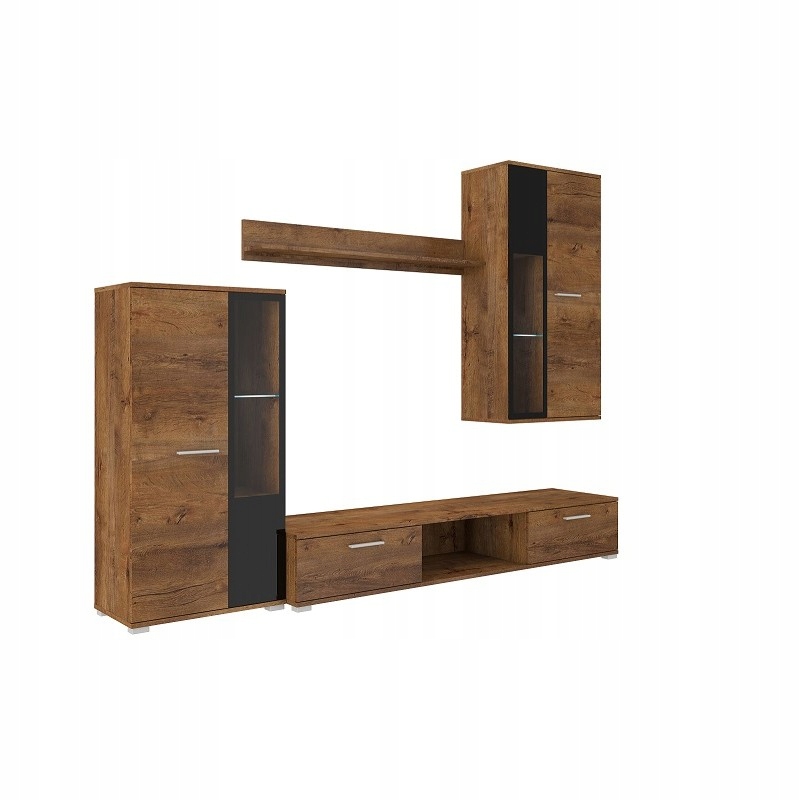 Meblościanka SALSA Dąb Lefkas