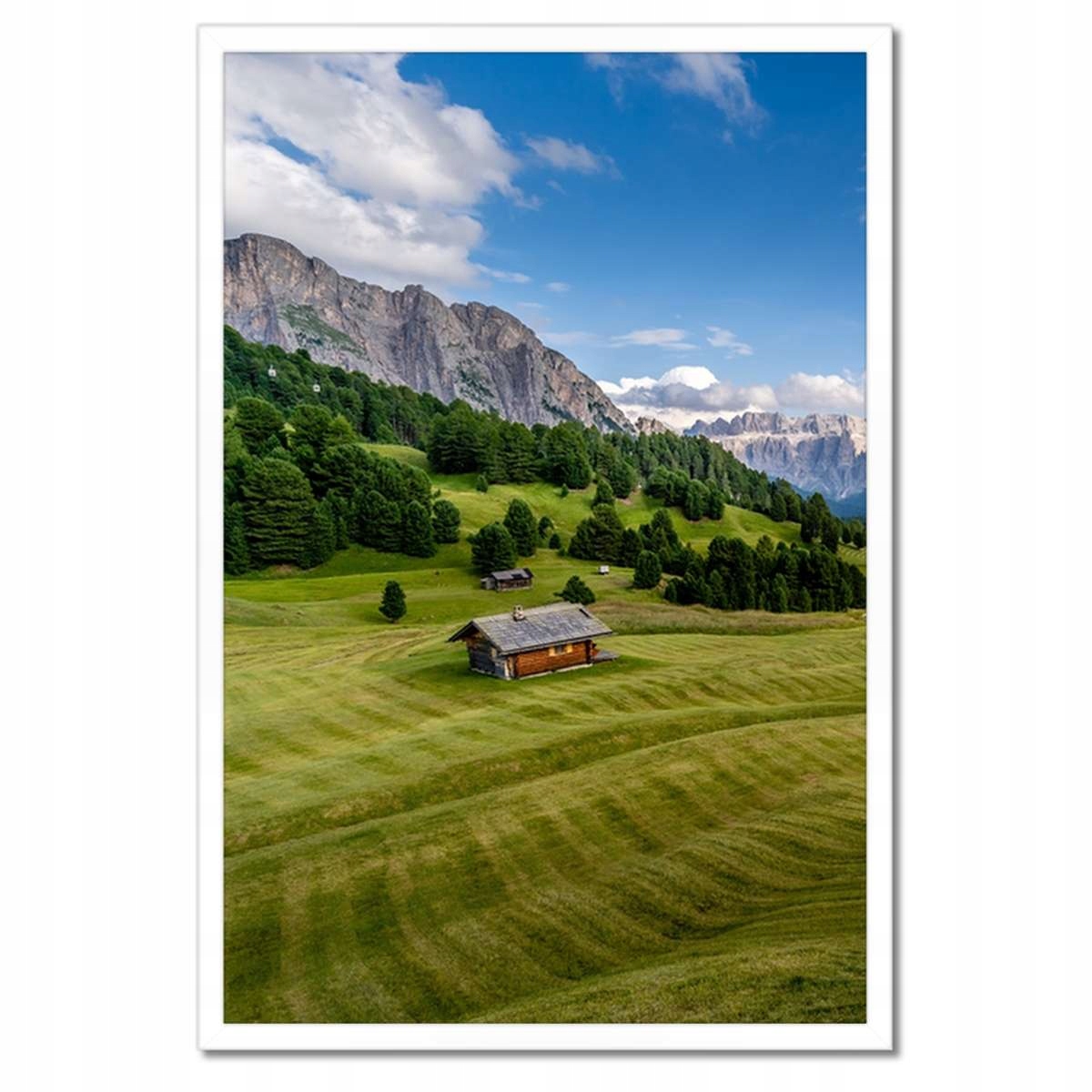 Plakáty v rámu 40x60 Ovečky na horské louce