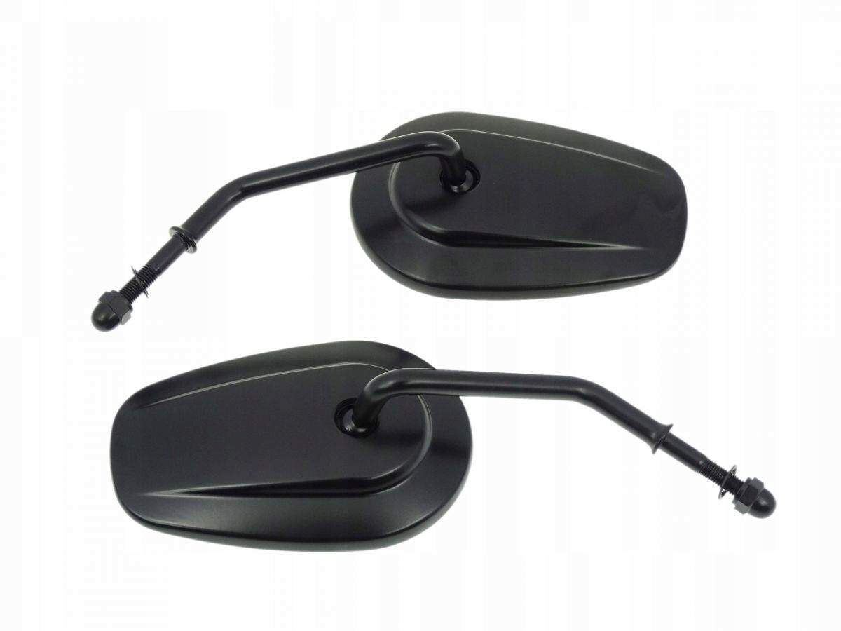 MOT206-00102 - HARLEY DAVIDSON HD ЧОРНІ МЕТАЛЕВІ ДЗЕРКАЛА