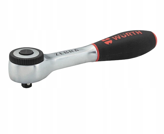 Wurth grzechotka z pokrętłem obrotowym 1/4" 135 mm 360 stopni