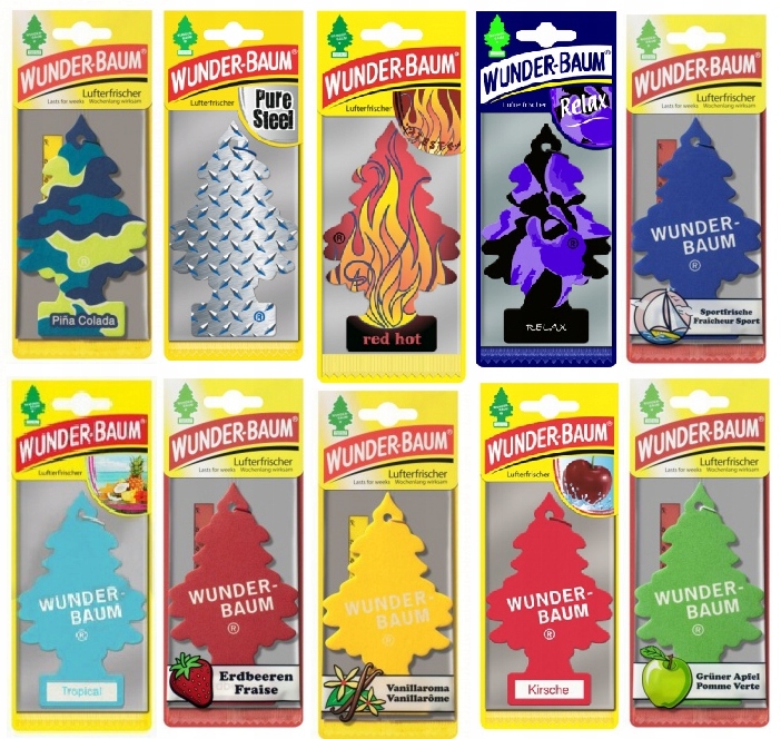 ZAPACH CHOINKA MIX ZAPACHÓW 24SZT-ZESTAW WUN Producent Wunder-Baum