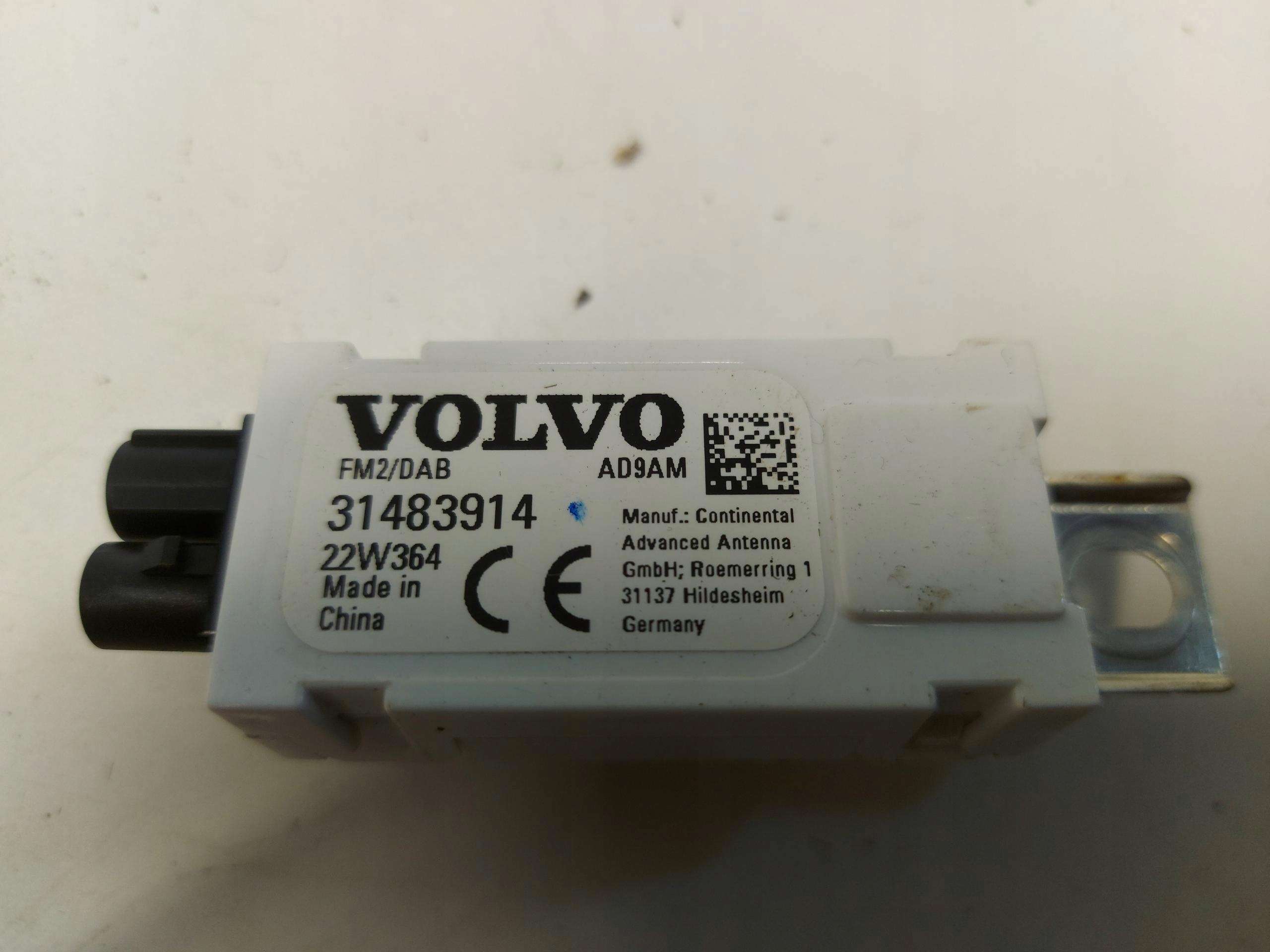 VOLVO XC60 II LIFT antenna module amplifier DAB 31483914