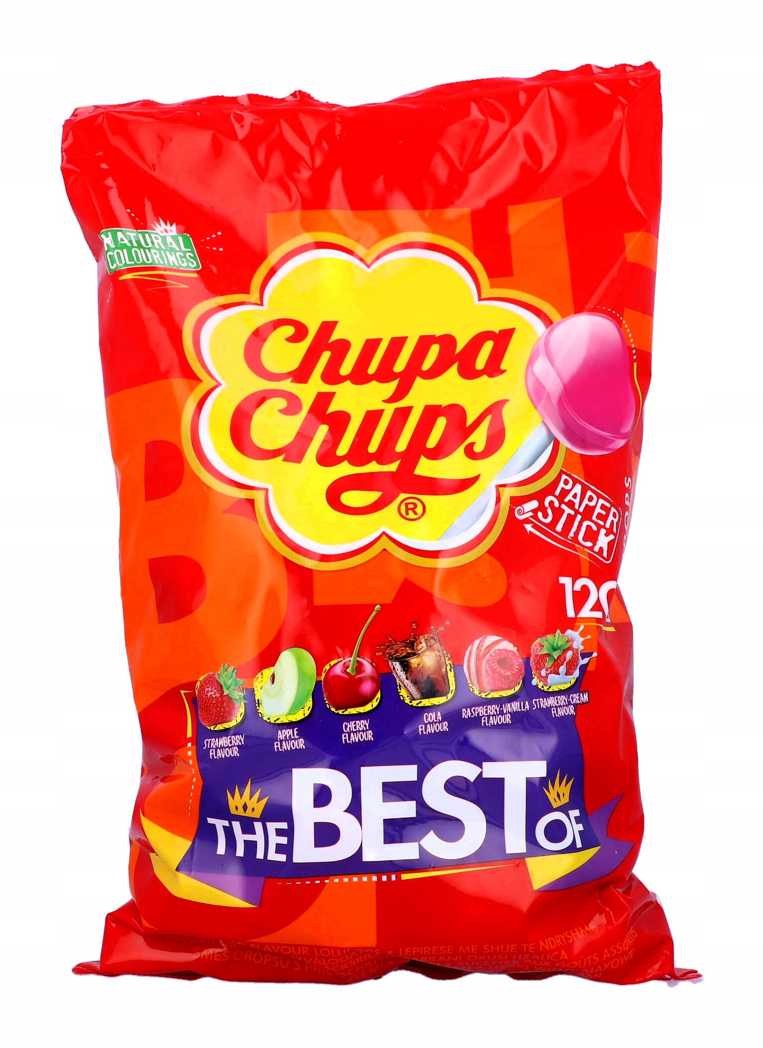 Levně Chupa Chups Lízátka Lízátko Of 12GX120 Ks
