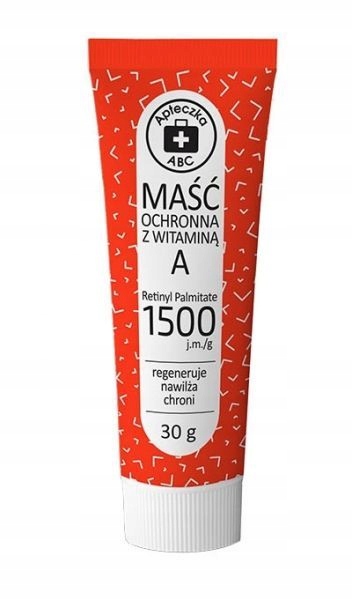 

Maść z witaminą A 1500 Iu 30g Rodzina Zdrowia Abc