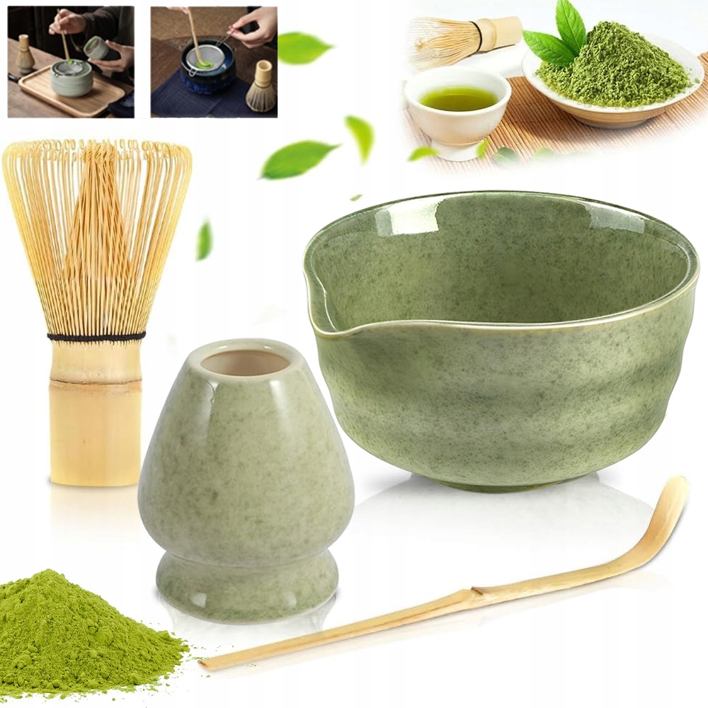 Levně Sada Na Čaj Matcha, Metlička Na Matcha, Sada Pro Přípravu Čaje