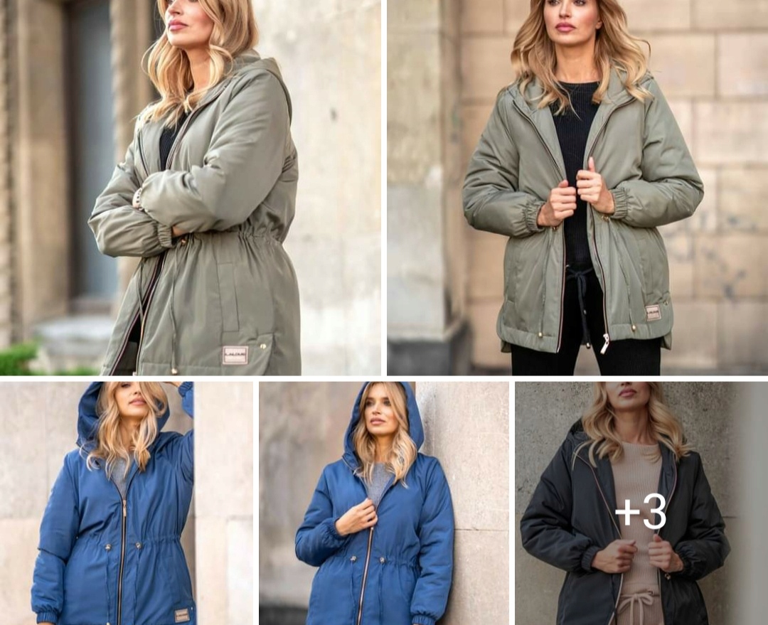 Bunda Parka Černá 0893 Lalous vel S