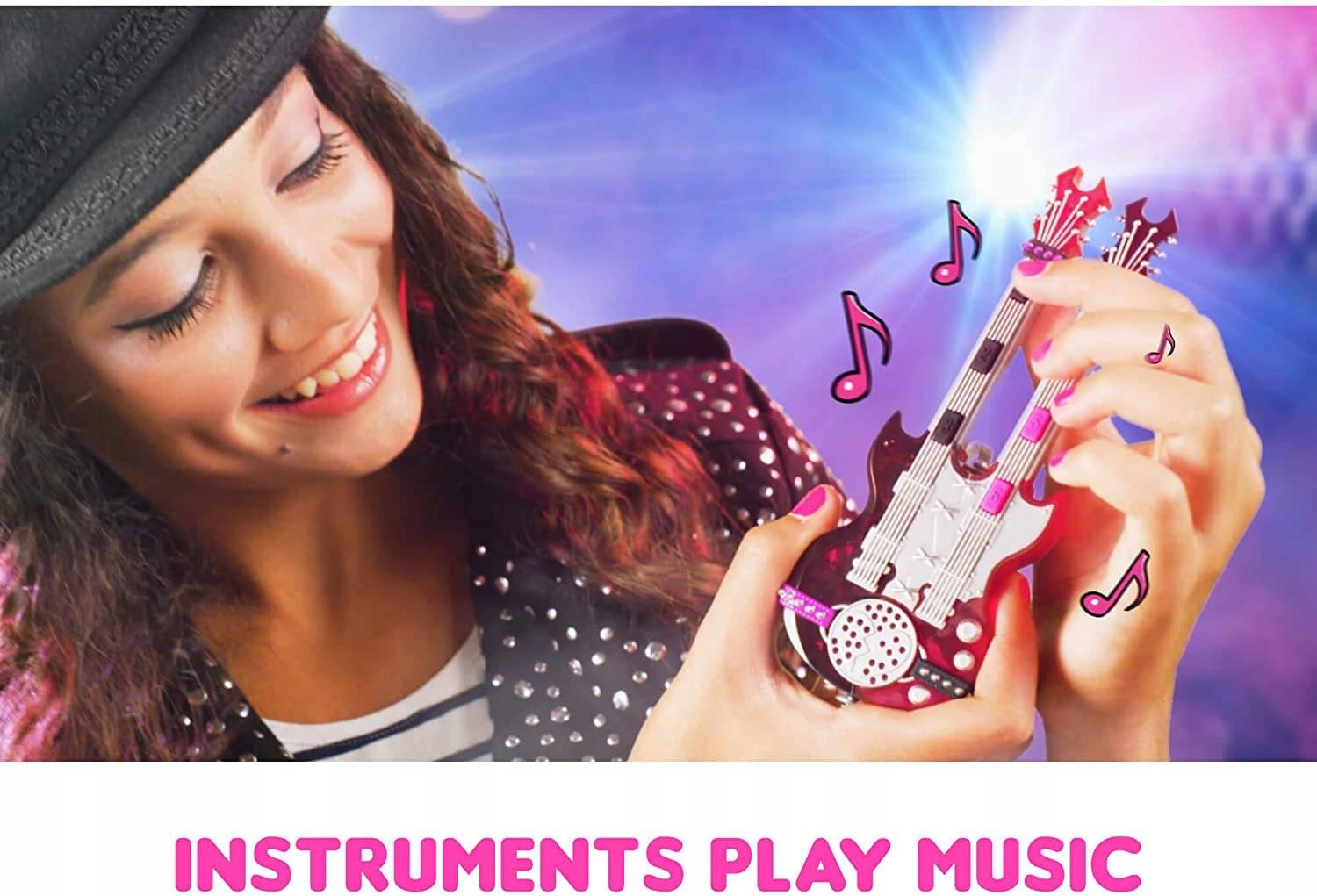 LALKA LOL OMG Remix Rock Fame Queen Keytar 577607 Seria Inna