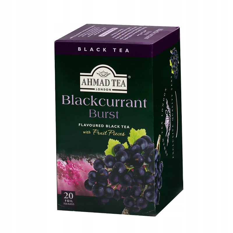 Levně Ahmad Tea Blackcurrant Burst ex20 čaj