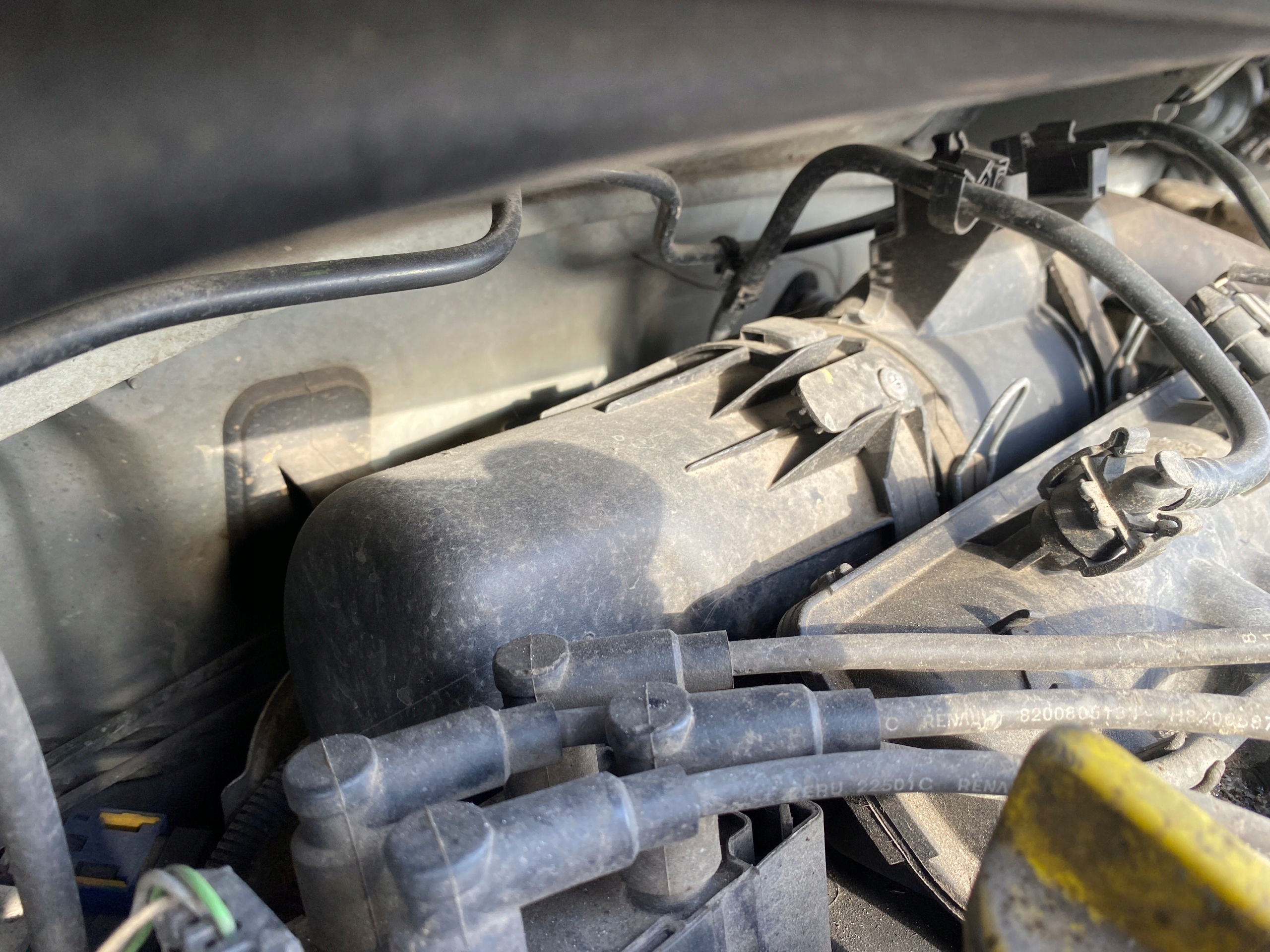 Renault Twingo 2 II 07-14 Gehäuse filter luft 1.2 8V