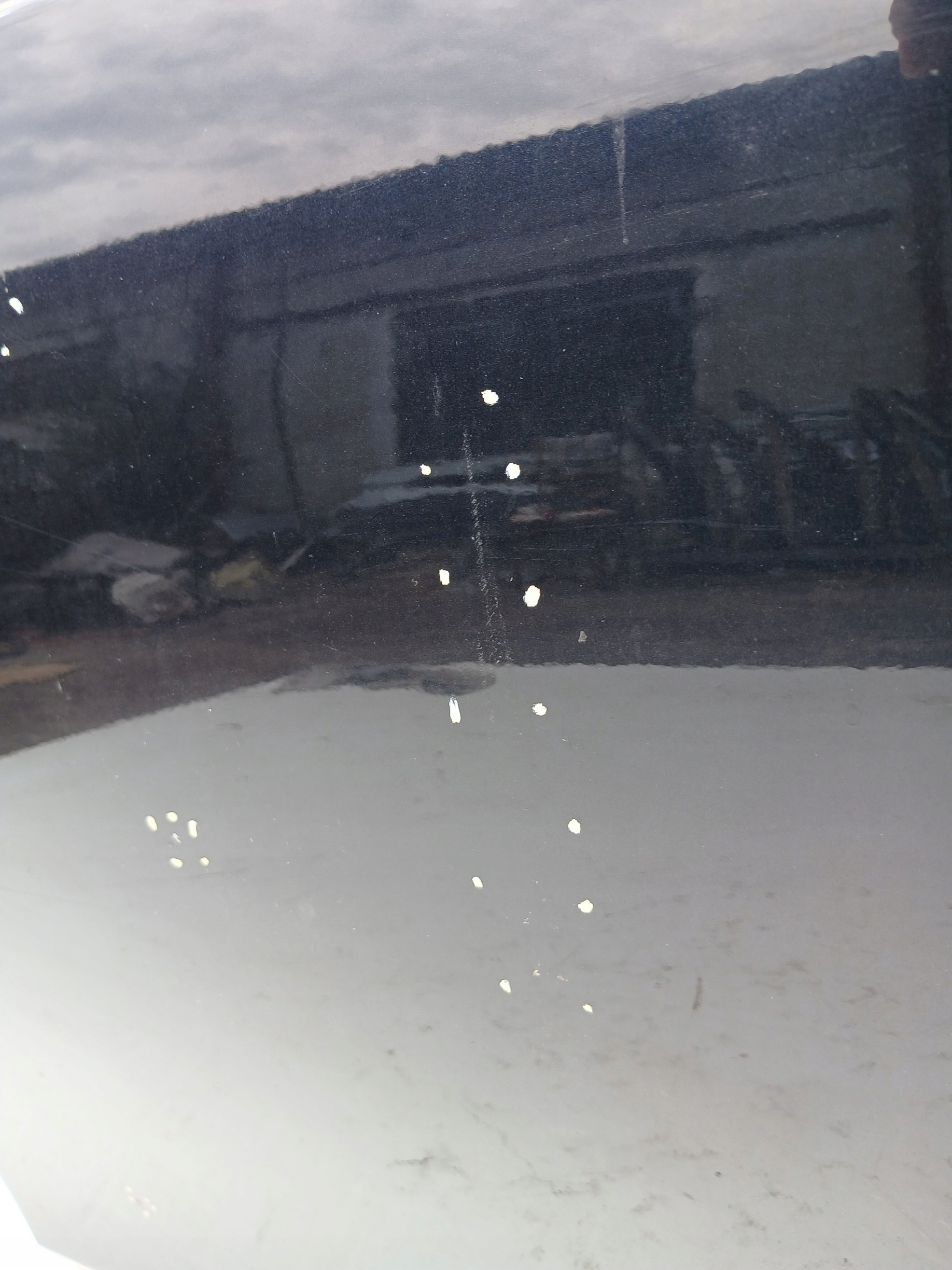 door left rear. BMW E60 CARBONSCHWARZ 416/9
