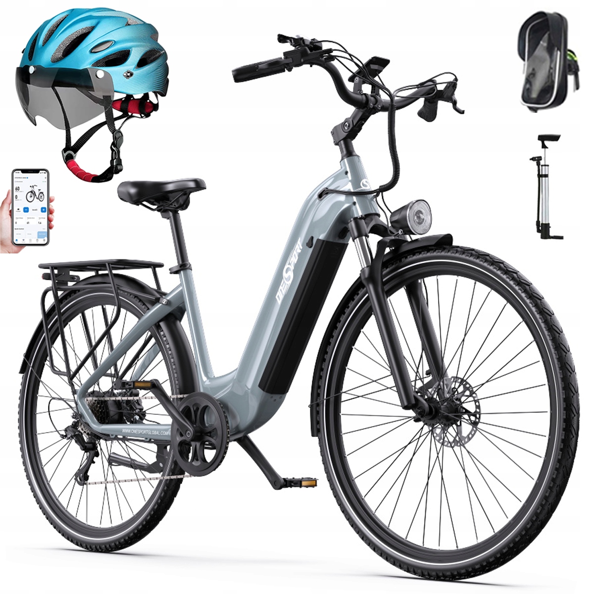 Elektrokolo Onesport OT05 pro 36V 22.5Ah 140 km Pánské/Dámské kolo 27,5"