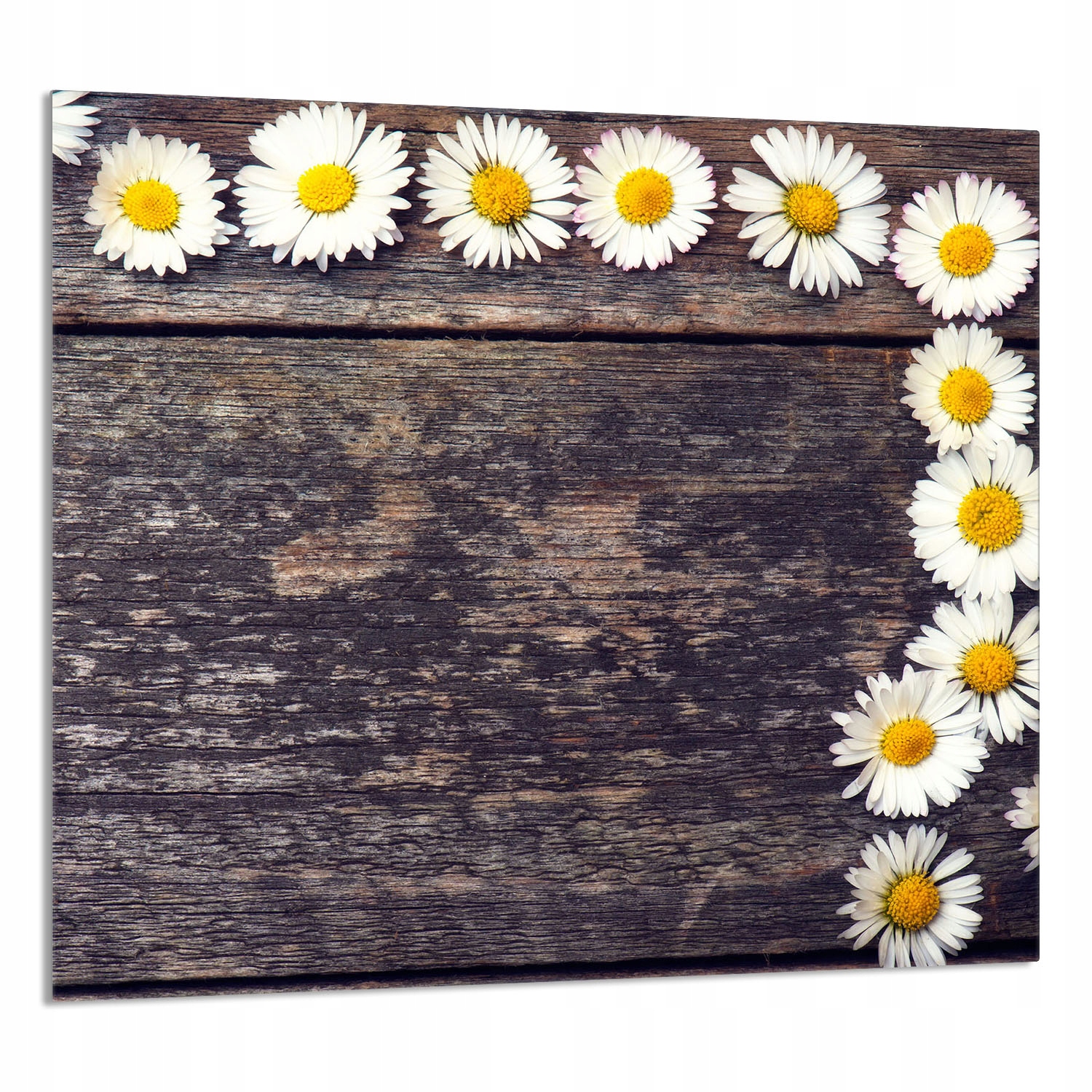 Skleněný Panel Do Kuchyně 65x60 Dřevo Tvrzené Sklo