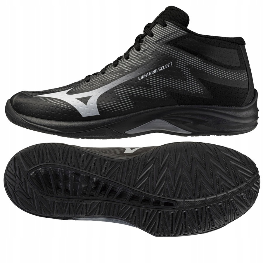 Buty Mizuno Lightning Select MID V1GA267582 46 czarny