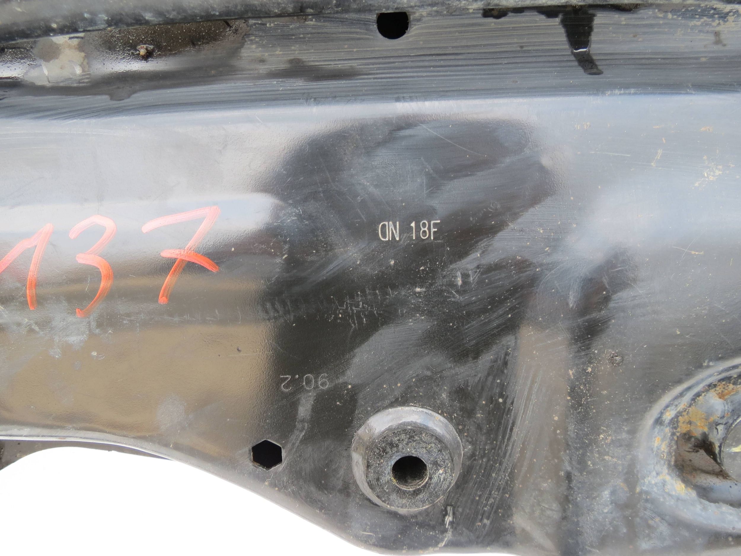 axle beam subframe axle beam TRAWERS front V90 32268633
