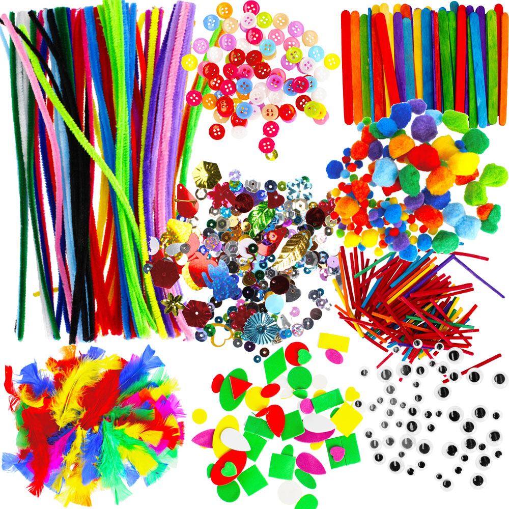 НАБОР ТВОРЧЕСКИЙ ДЛЯ ДЕТИ ПЛАСТИКОВЫЕ 1750el