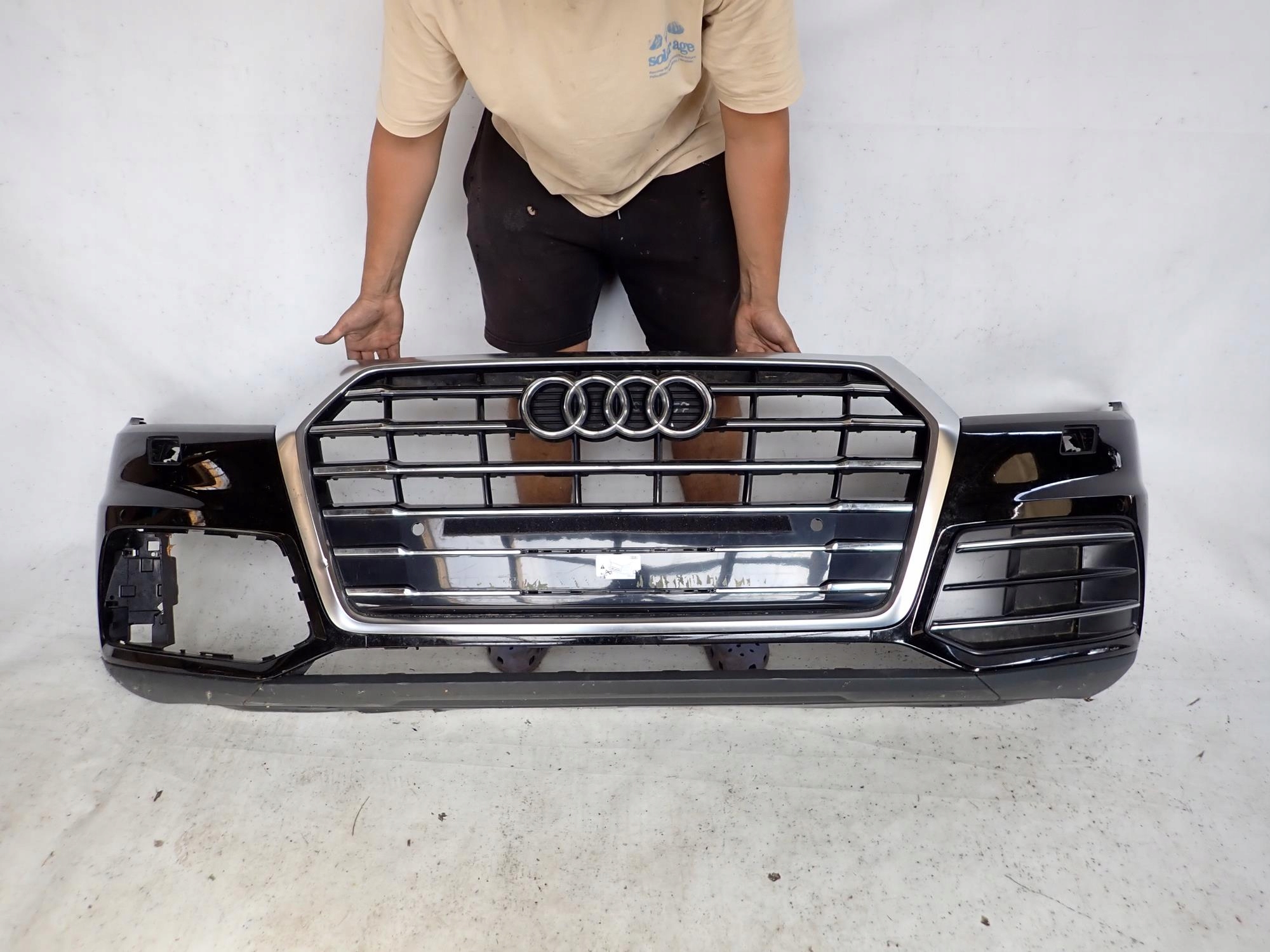 AUDI Q5 II 2 16-20 bumper front front washer PDC