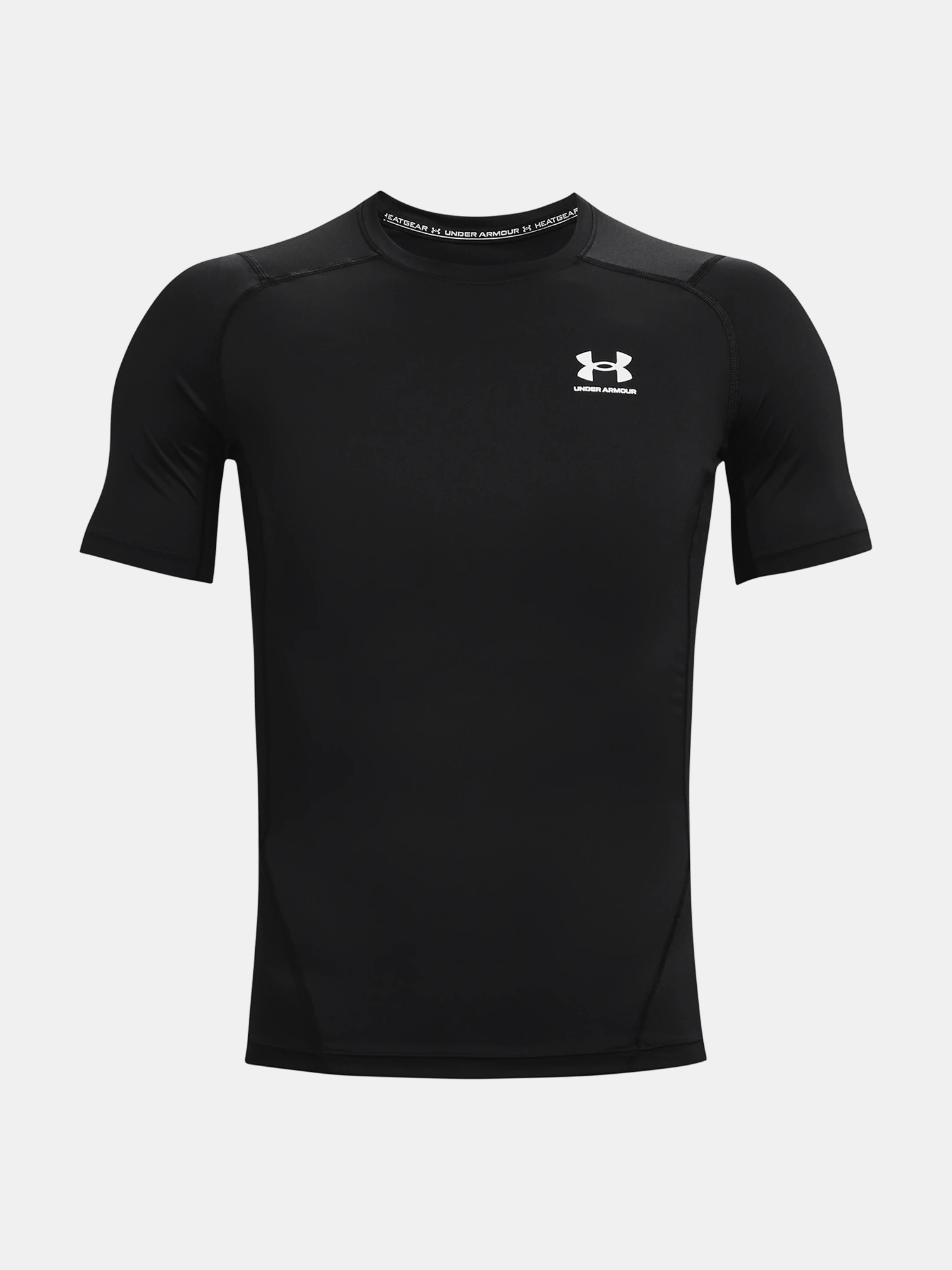 Pánské kompresní triko Under Armour Hg Armour Comp Ss černé 1361518-001