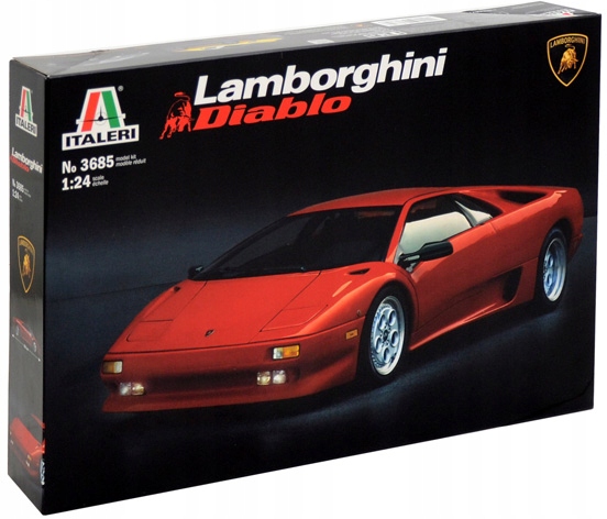 Italeri 3685 Lamborghini Diablo 1:24