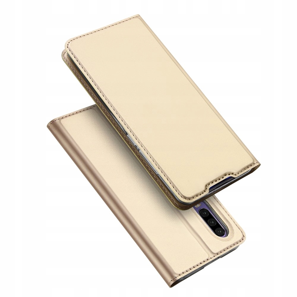 

Dux Ducis Skin Pro etui z klapką Huawei P30 złoty