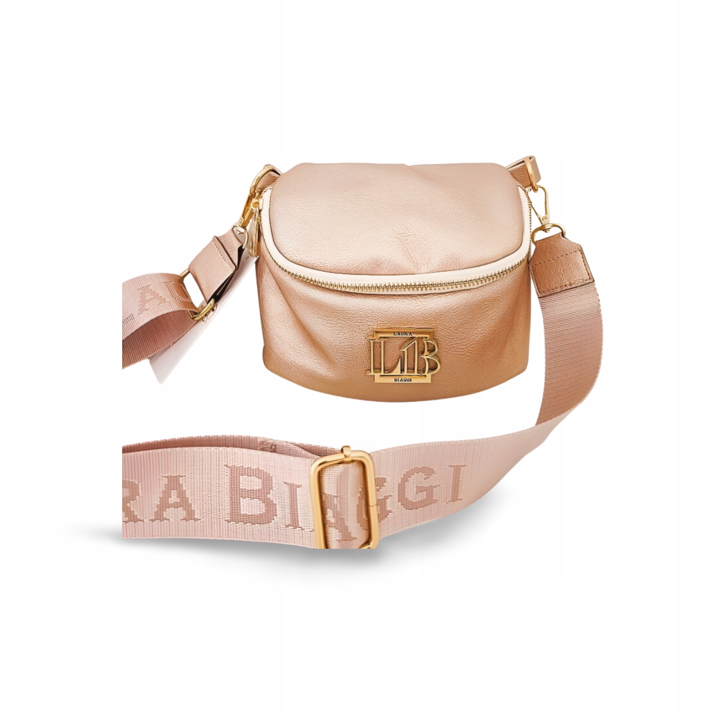 Laura Biaggi kabelka přes rameno zlatá