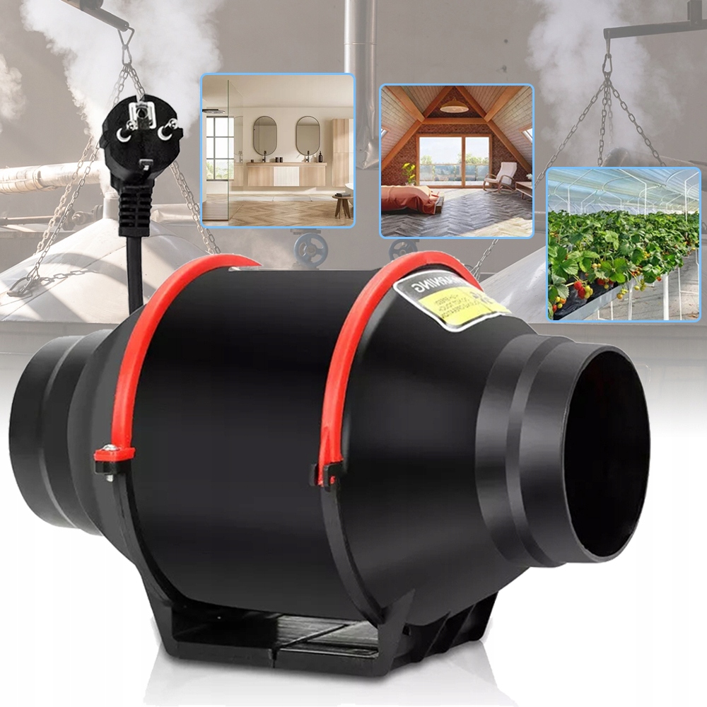Kanálový ventilátor s 2 rychlostmi, Kanálový ventilátor s dálkovým ovládáním