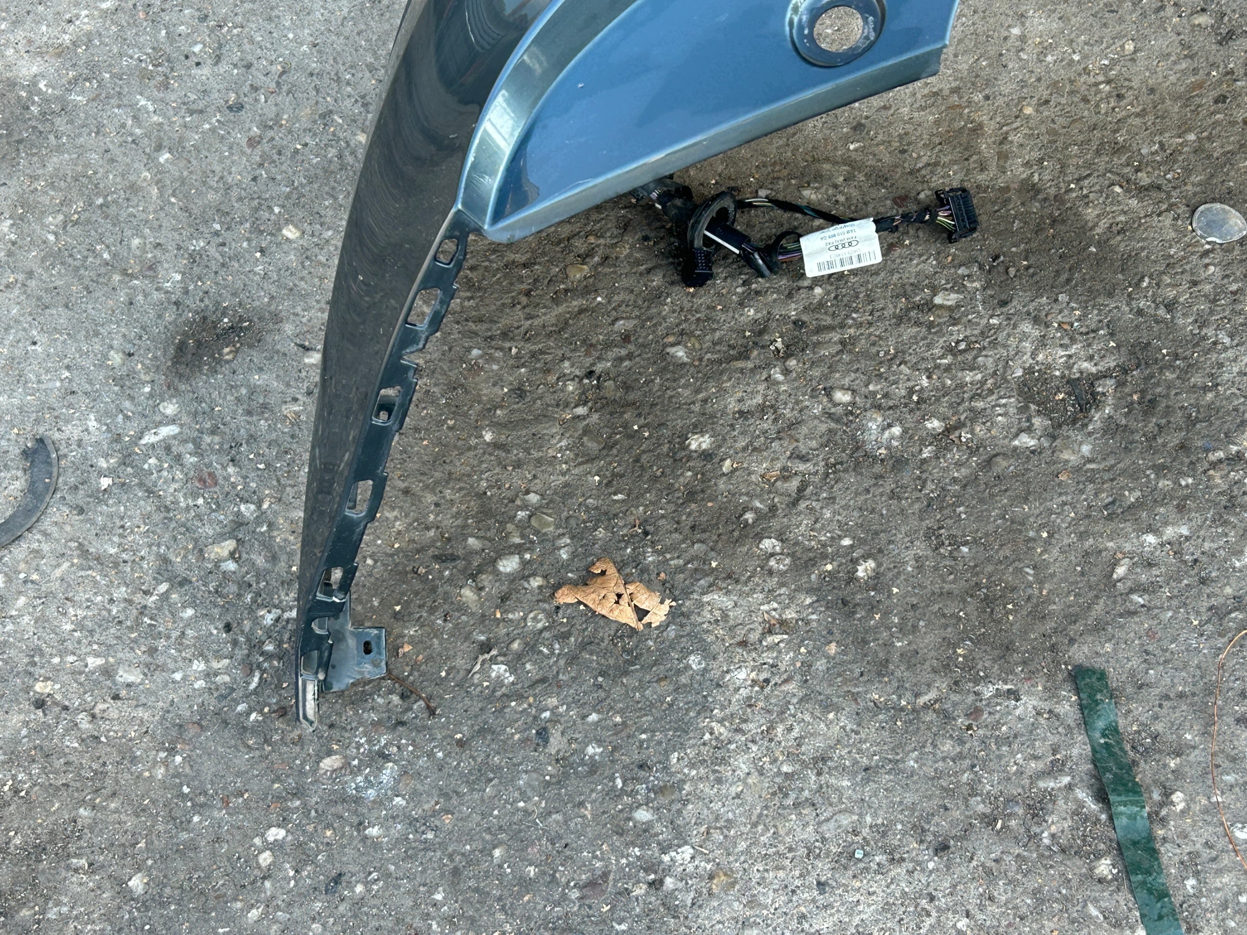 AUDI Q3 8U LIFT S-LINE bumper rear complete LX6T