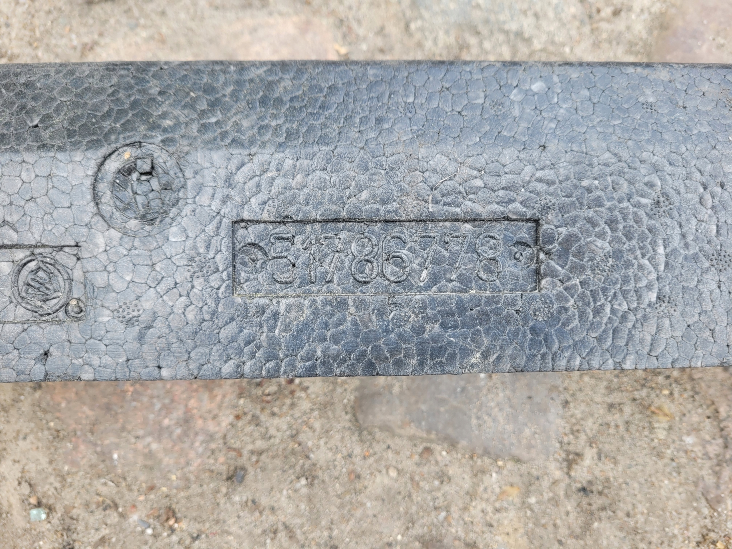 ABSORBER nárazníku předek FIAT 500 51786778