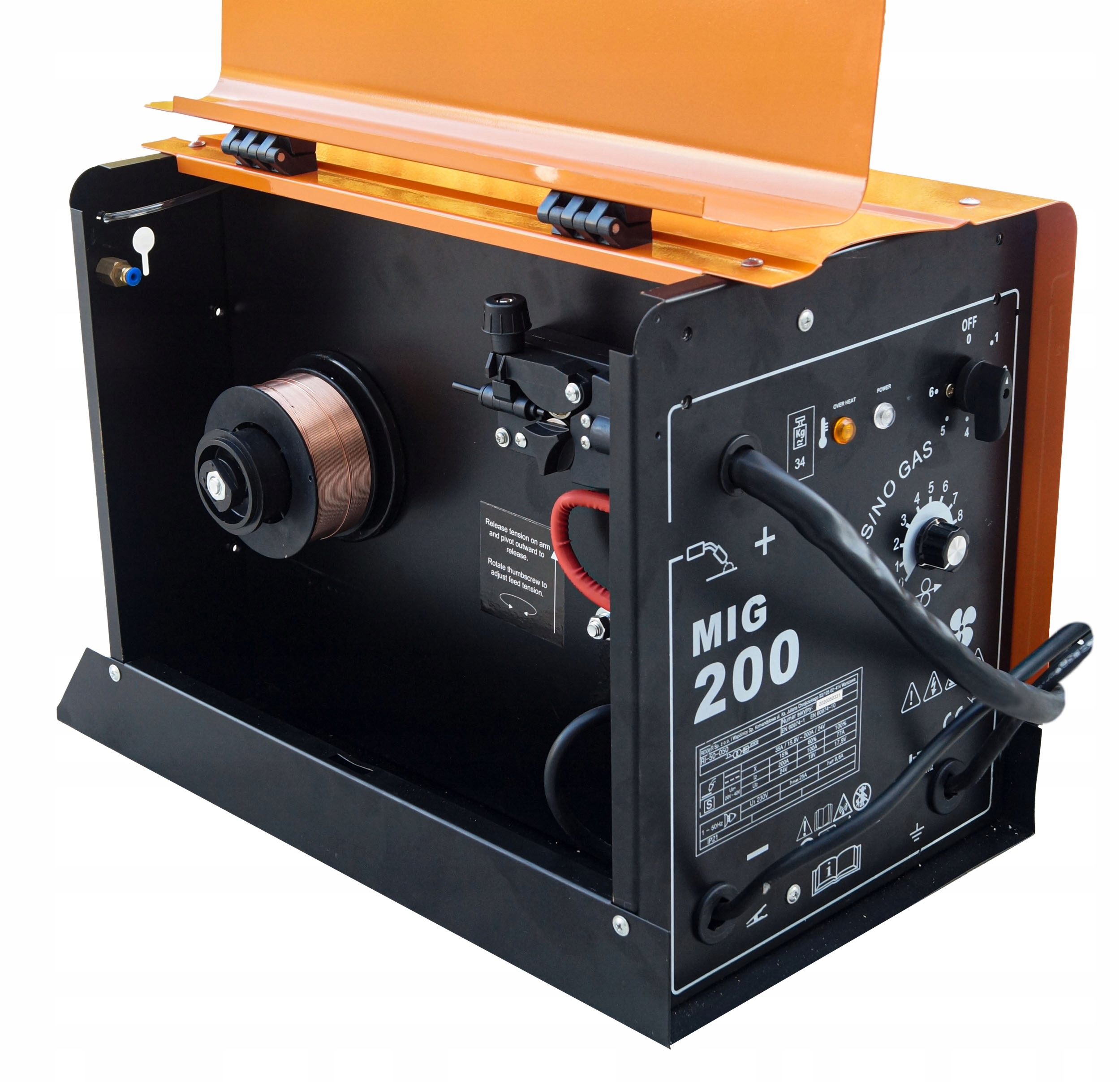 SPAWARKA TRANSFORMATOROWA MIG/MAG 200 (37403) Kod producenta 37403