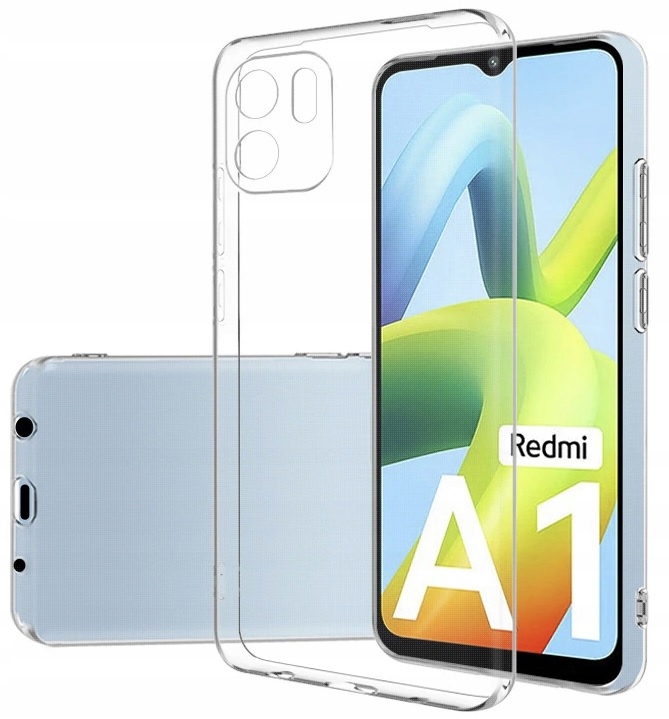 

Etui Przezroczyste +szkło do Xiaomi Redmi A1 2MM