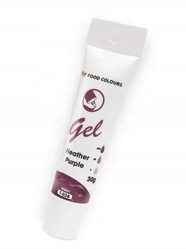 Levně Food Colours Gelové barvivo T 038 Heather Purple Fialová