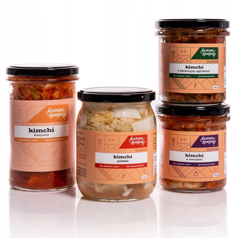 Kimchi Pikantny Zestaw Kiszone Specjały