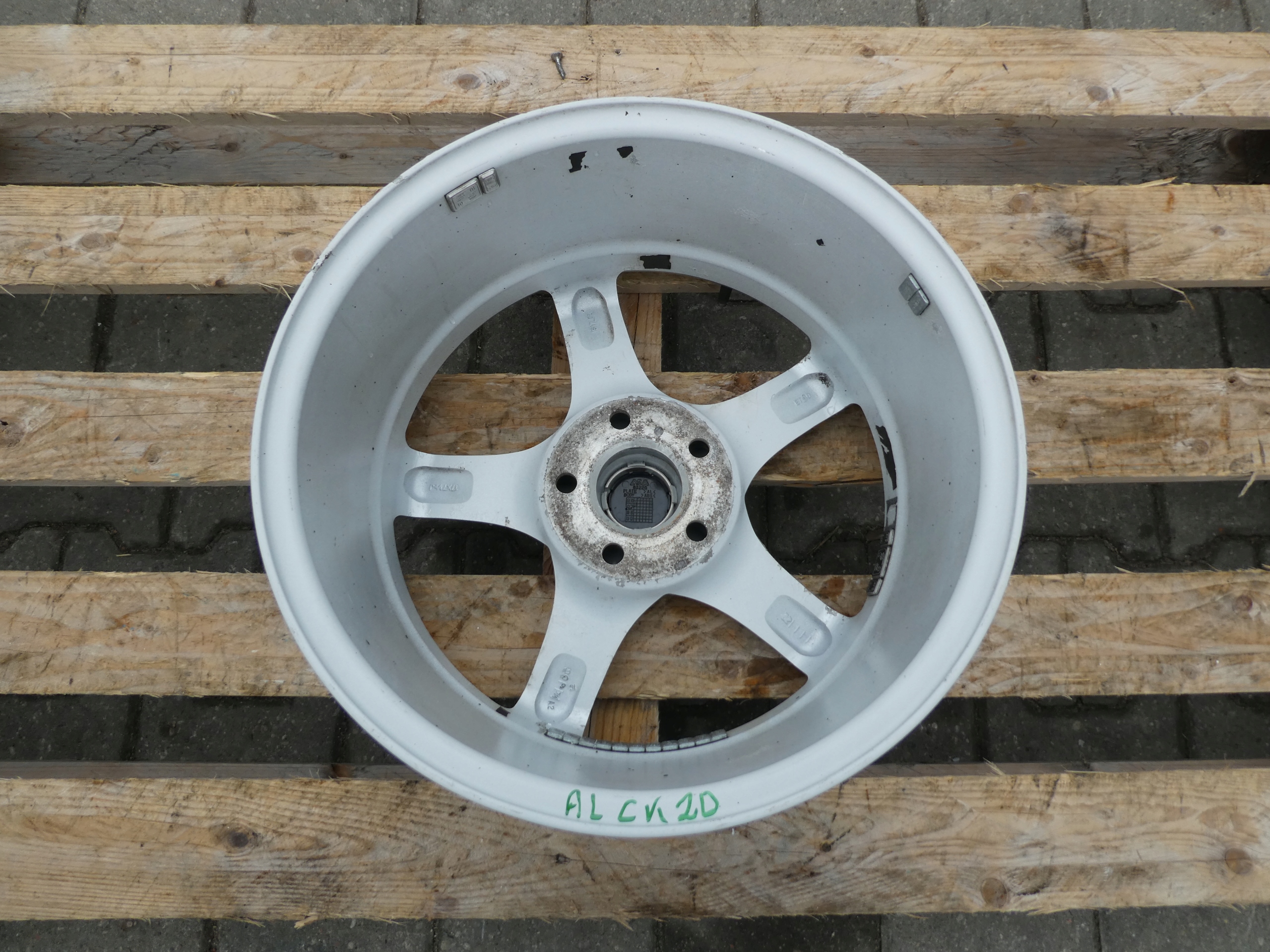 1X disk hliníkový disk VW 5X112 ASA IS1 17 CALI