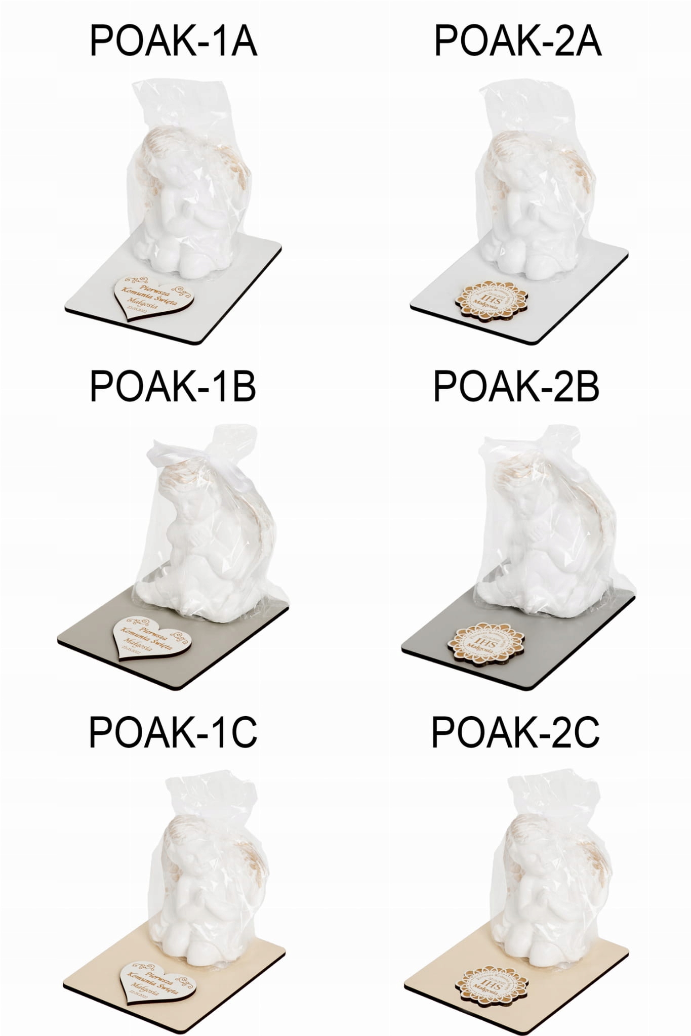 PODZIĘKOWANIE DLA GOŚCI KOMUNIA ANIOŁEK WZORY Rodzaj inny