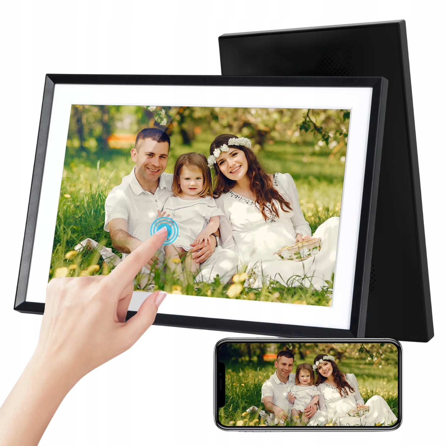 Digitální Rámeček Frameo Pro Fotografie Frameo Wi-fi 10,1" Vysoká Kvalita Panelu 32GB