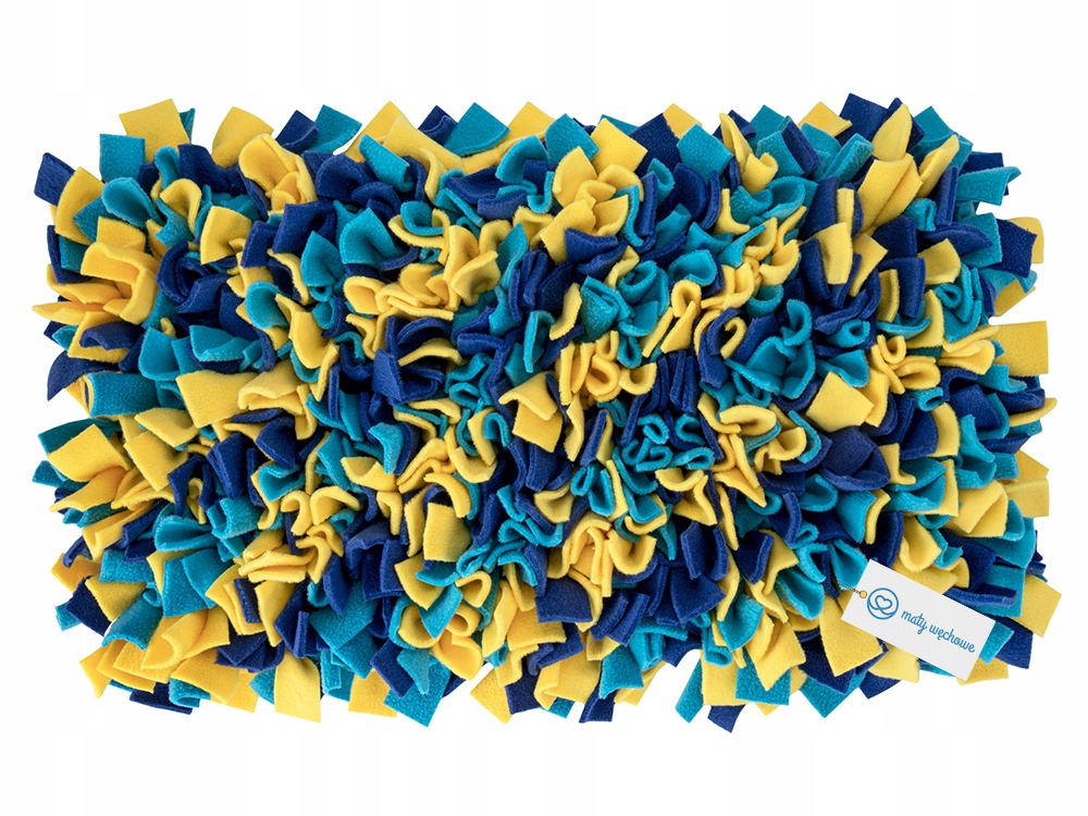 Mata węchowa dla psa szczeniaka kota Lemon Blue duża zabawka na przysmaki