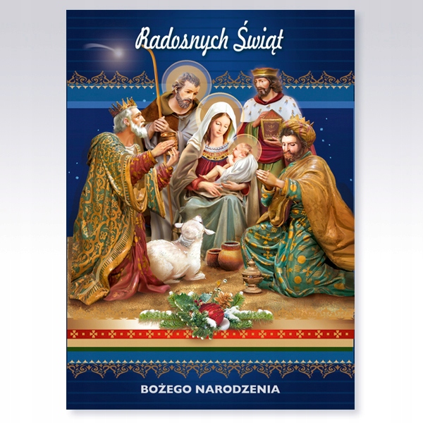 KARNET LAURKA ŚWIĘTA BOŻE NARODZENIE BN + KOPERTA