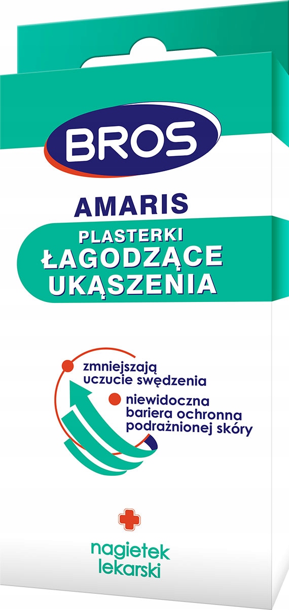 

Bros Plasterki Plastry Łagodzące Ukąszenia 20 szt.