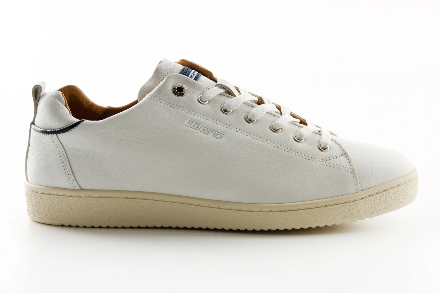 Pánské tenisky Salamander , lehké, pohodlné, bílé kožené, vel. 44