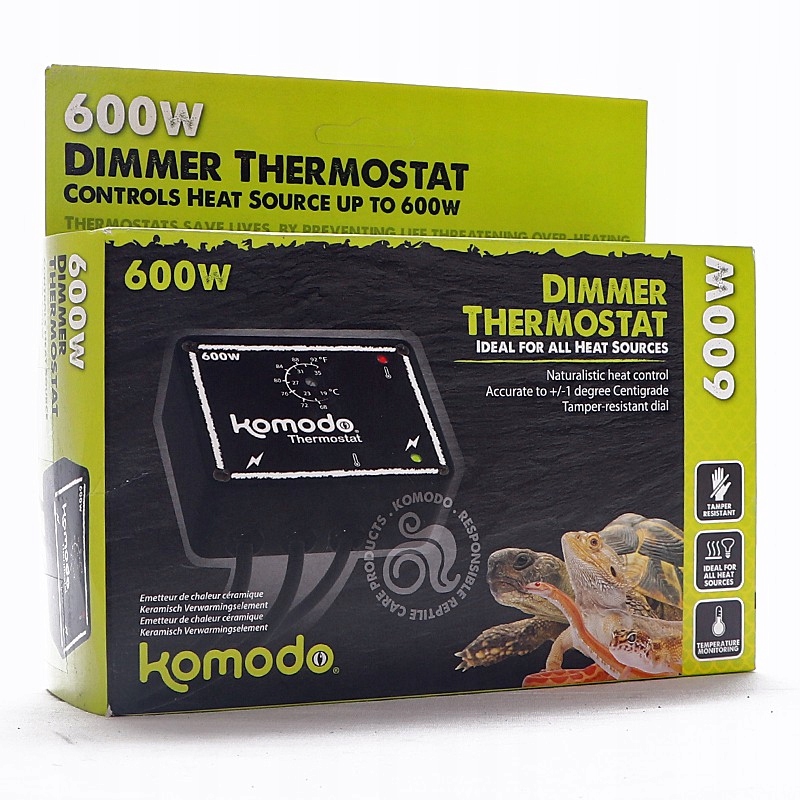 Termostat Stmívací Do Terária Regulátor Výkonu 600 W