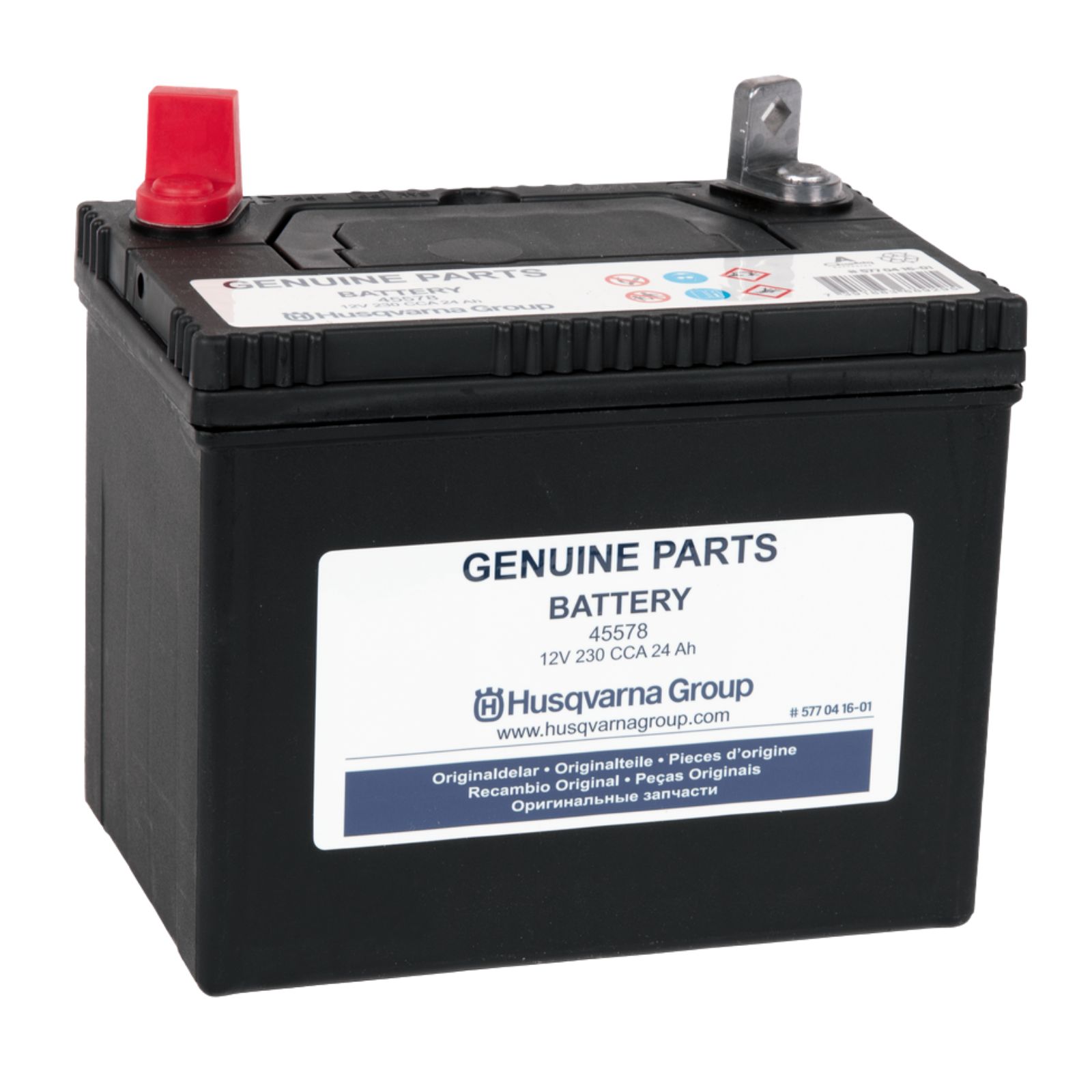 Akumulator 24Ah 12V traktorka Husqvarna