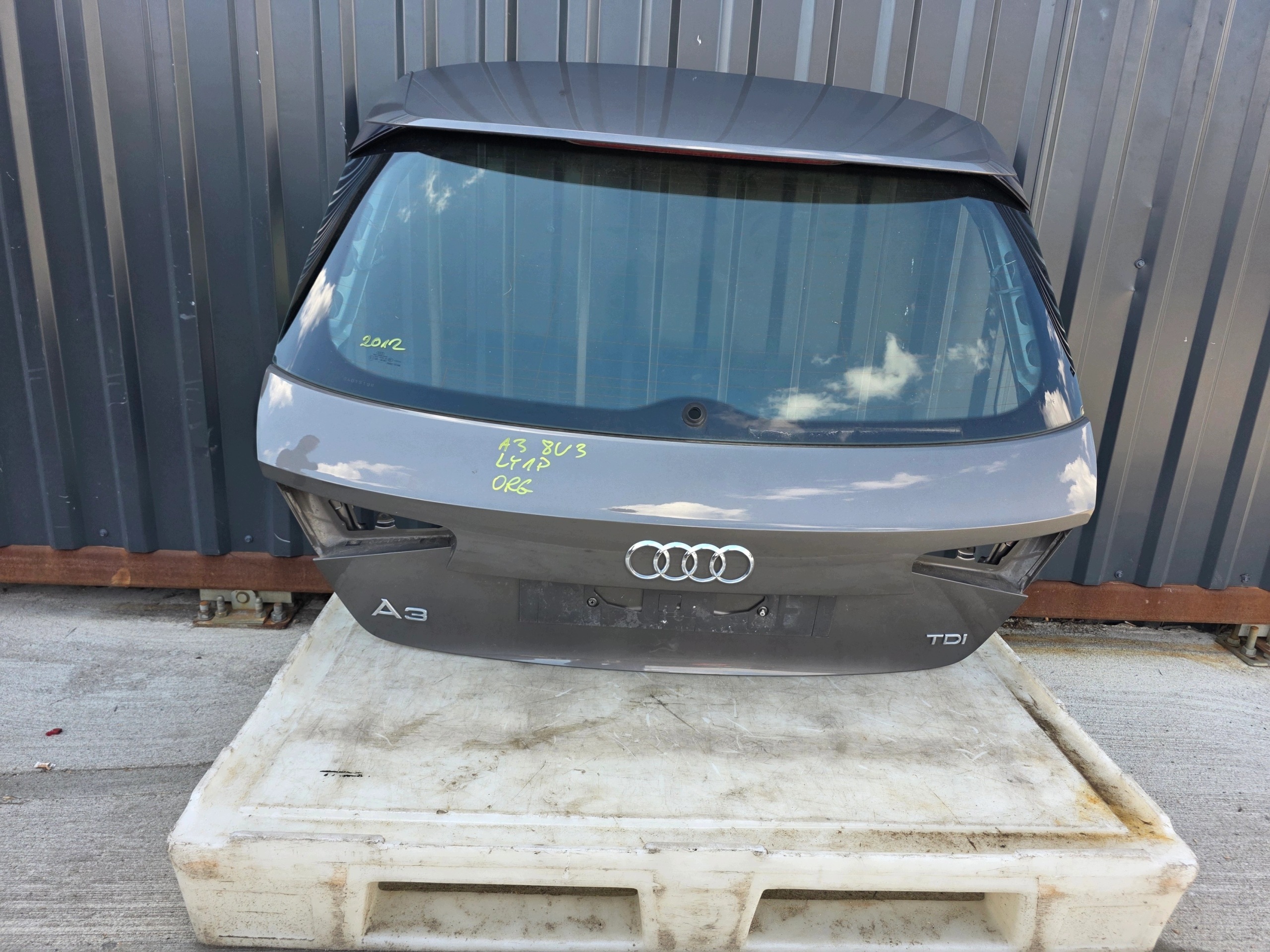 boot door rear AUDI A3 8V3 3 door LY1P original