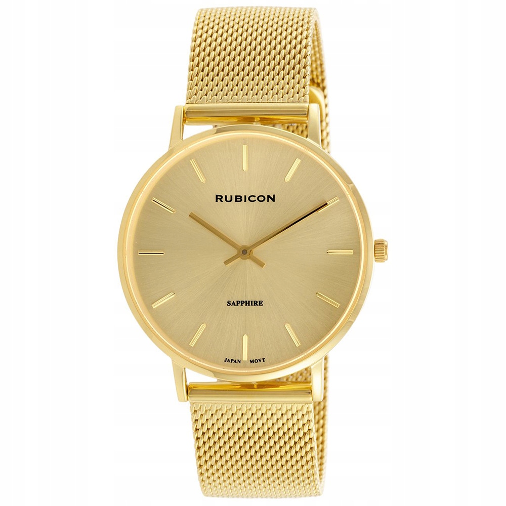 Dámské hodinky Rubicon RBN032 zlaté
