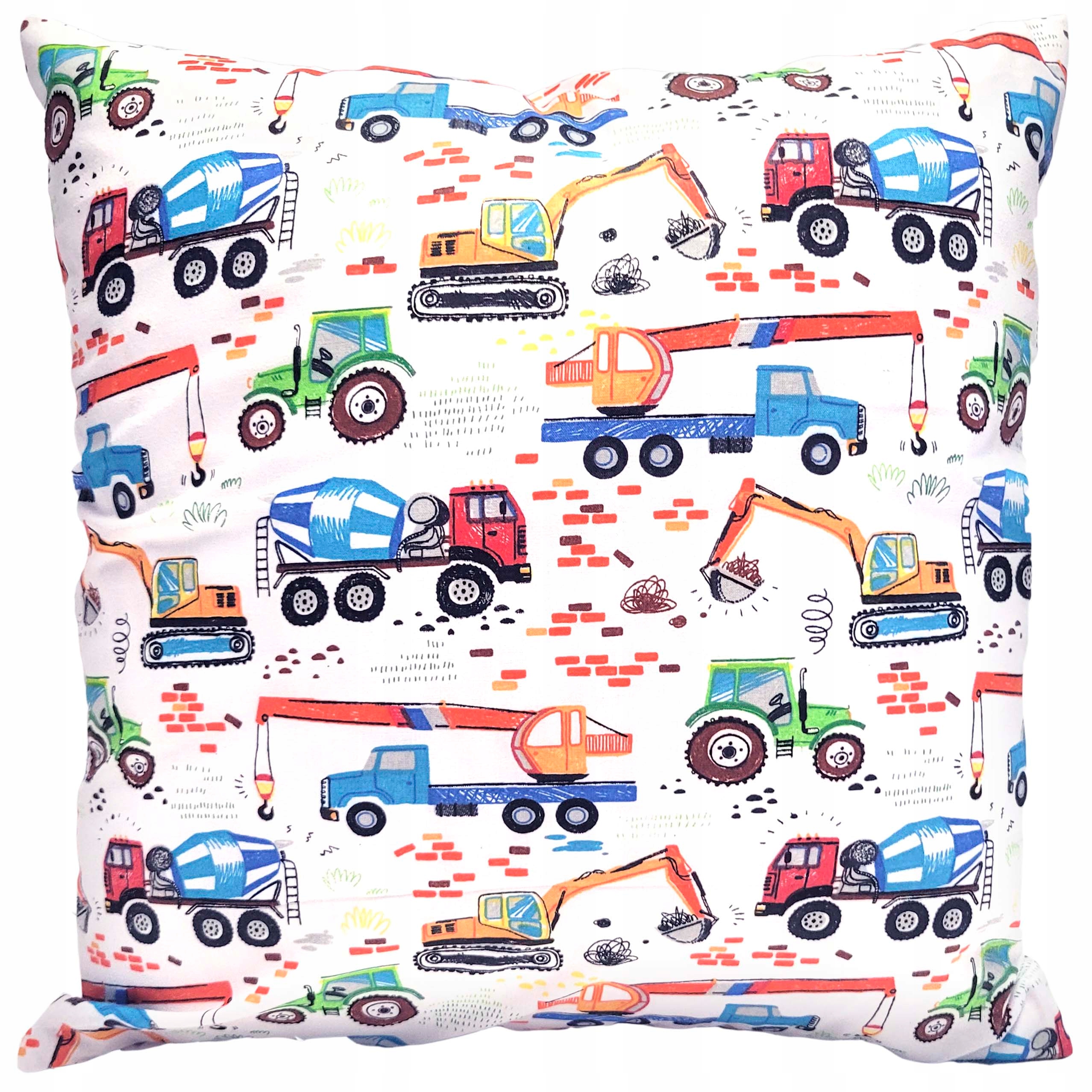 

Poszewka na poduszkę 70x80 Maszyny Budowlane