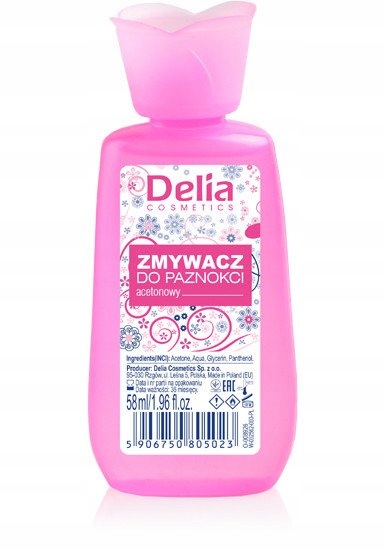 

Delia Zmywacz do paznokci acetanowy Kwiatek 58ml