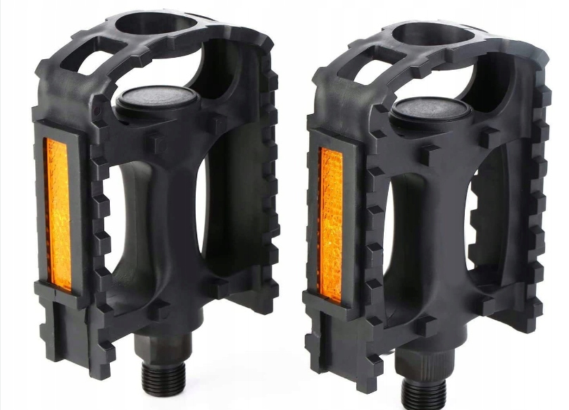 LEKKIE MOCNE PEDAŁY ROWEROWE Z ODBLASKIEM