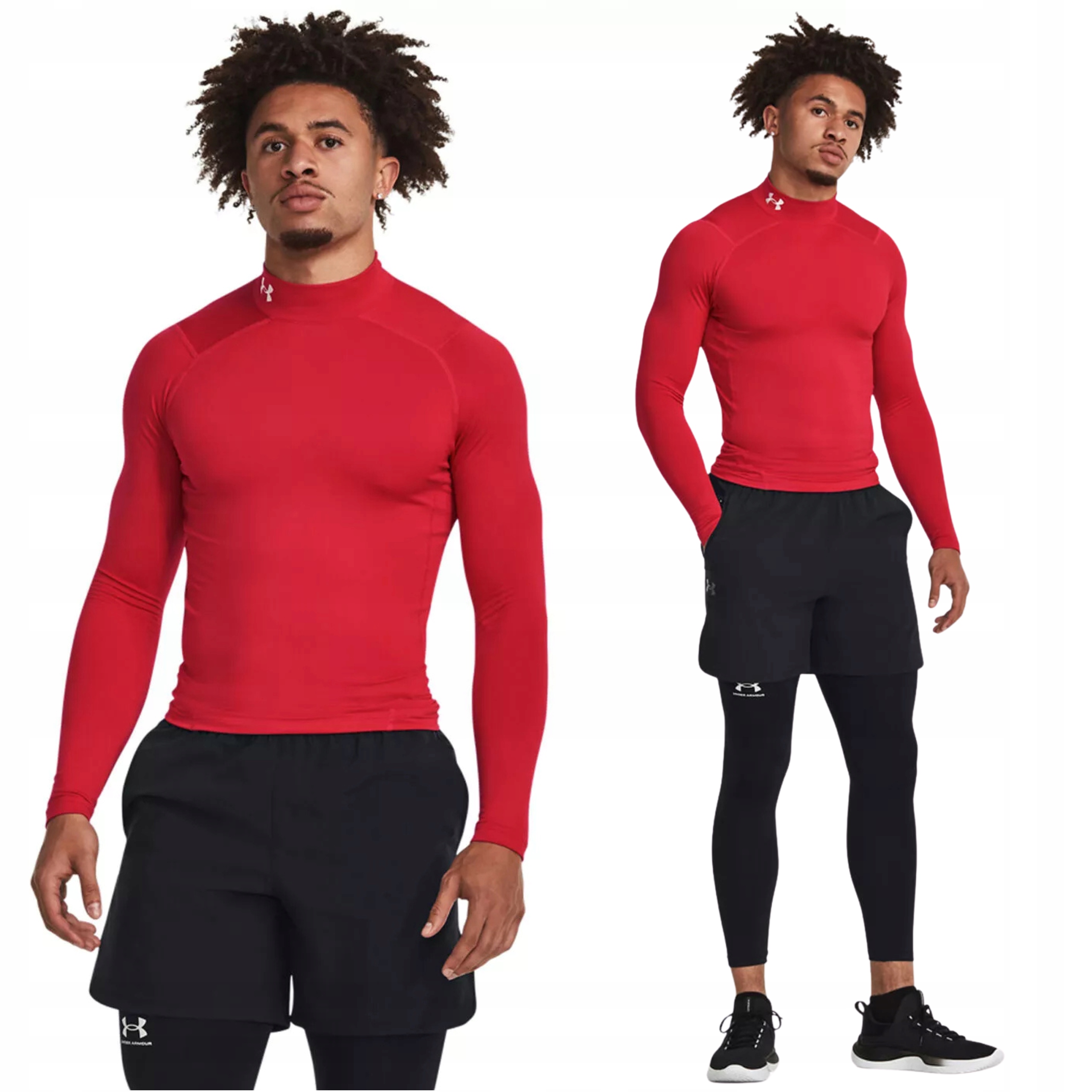 Under Armour Bielizna Termoaktywna Bluza Do Biegania Mock XL