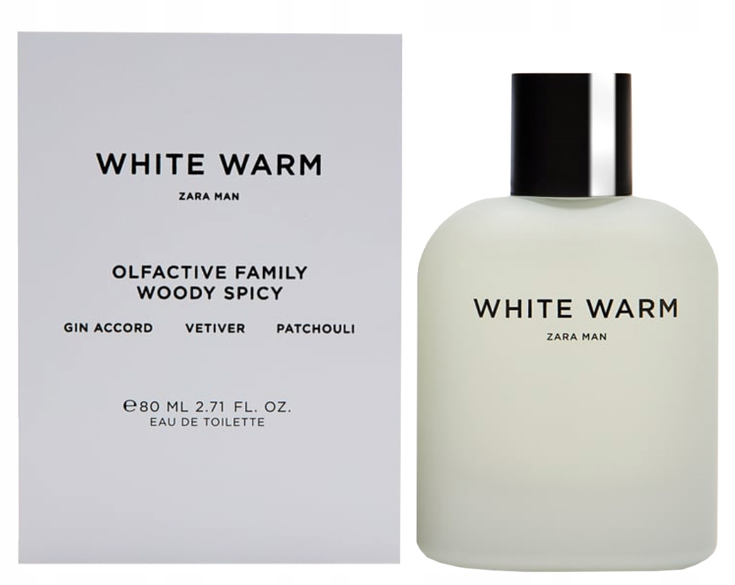 Z360 PERFUMY MĘSKIE ZARA WHITE WARM 80ML BOX 12333312219 - Allegro.pl