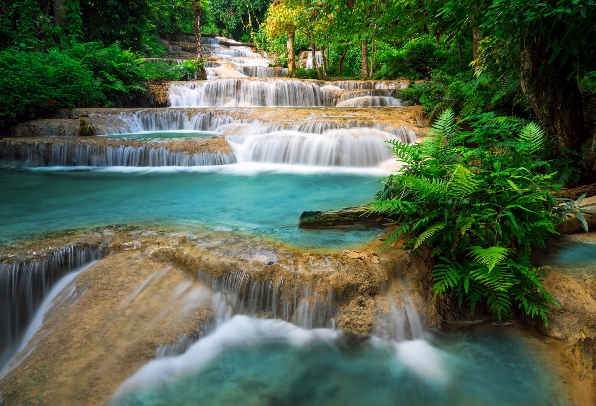 

Tapeta flizelinowa Wodospad Tajlandia - 104x70