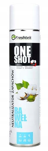 FRESHTEK ONE SHOT Neutralizator zapachów BAWEŁNA