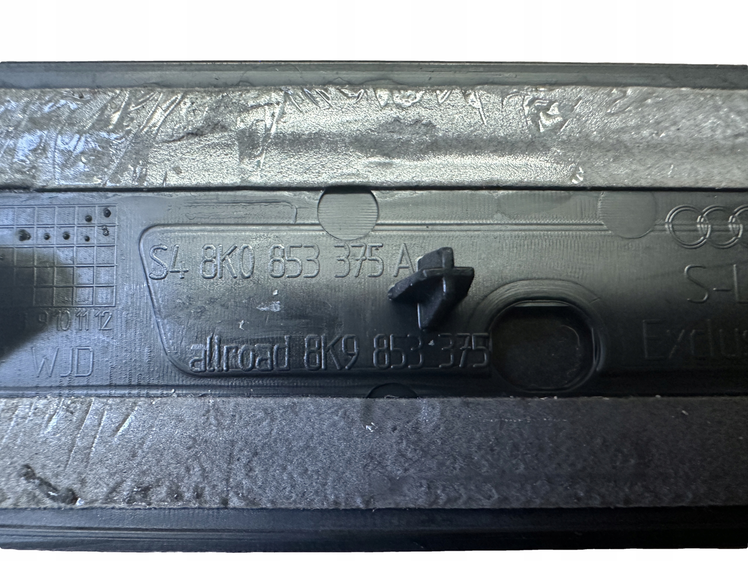 AUDI A4 8K B8 ALLROAD moulding threshold left rear part 8K9853375
